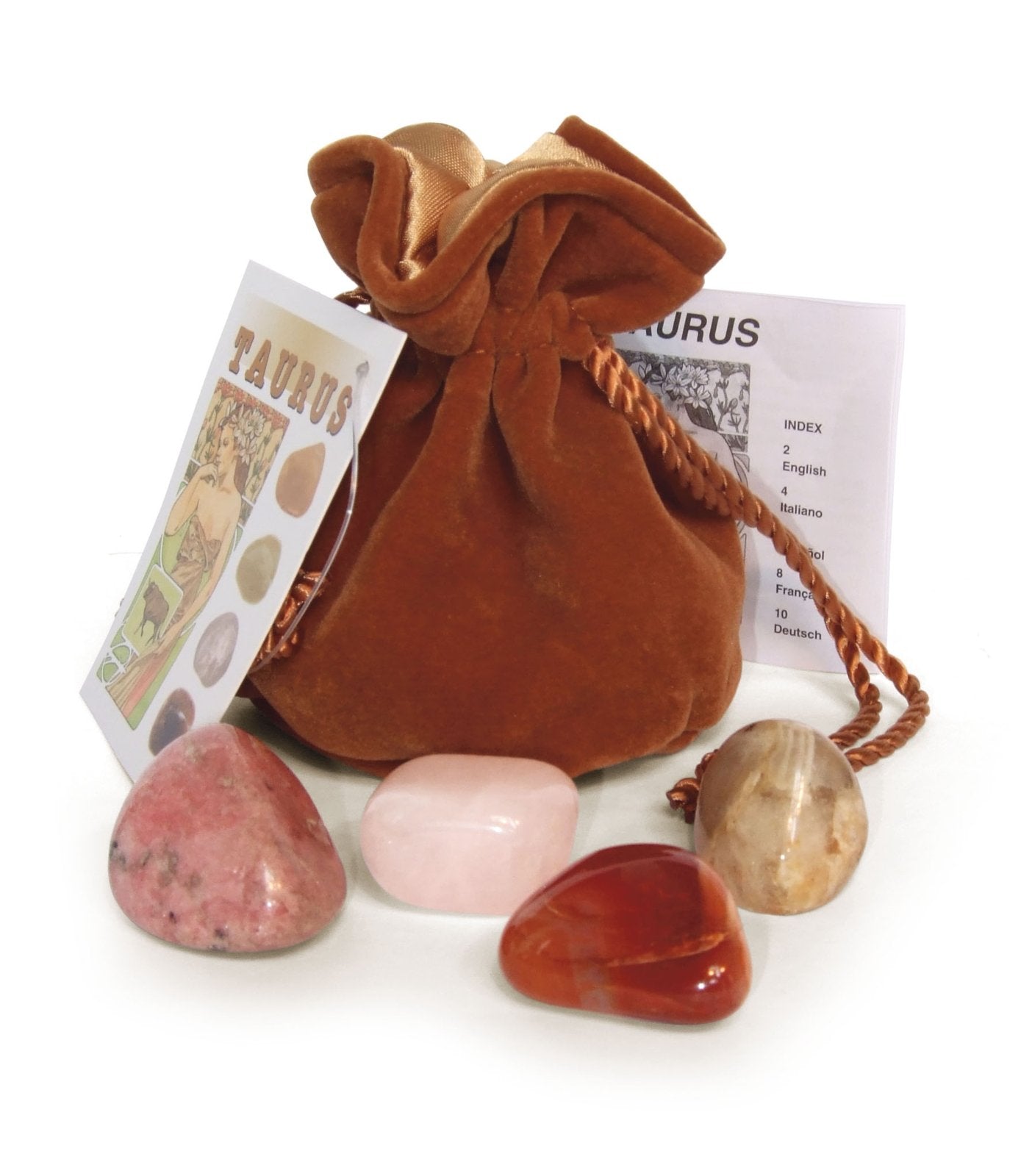 Astrological Crystal Pouch