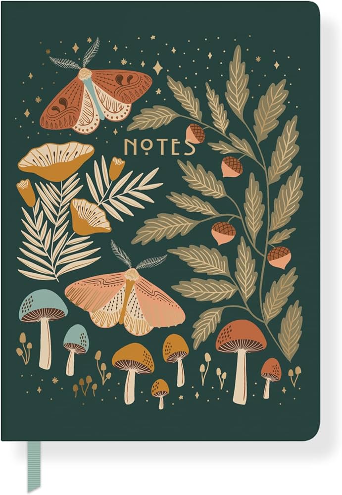 Small Journal: Night Mushroom