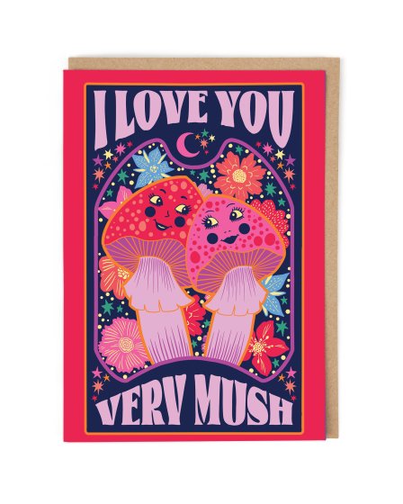 I Love You Very Mush - Greeting Card