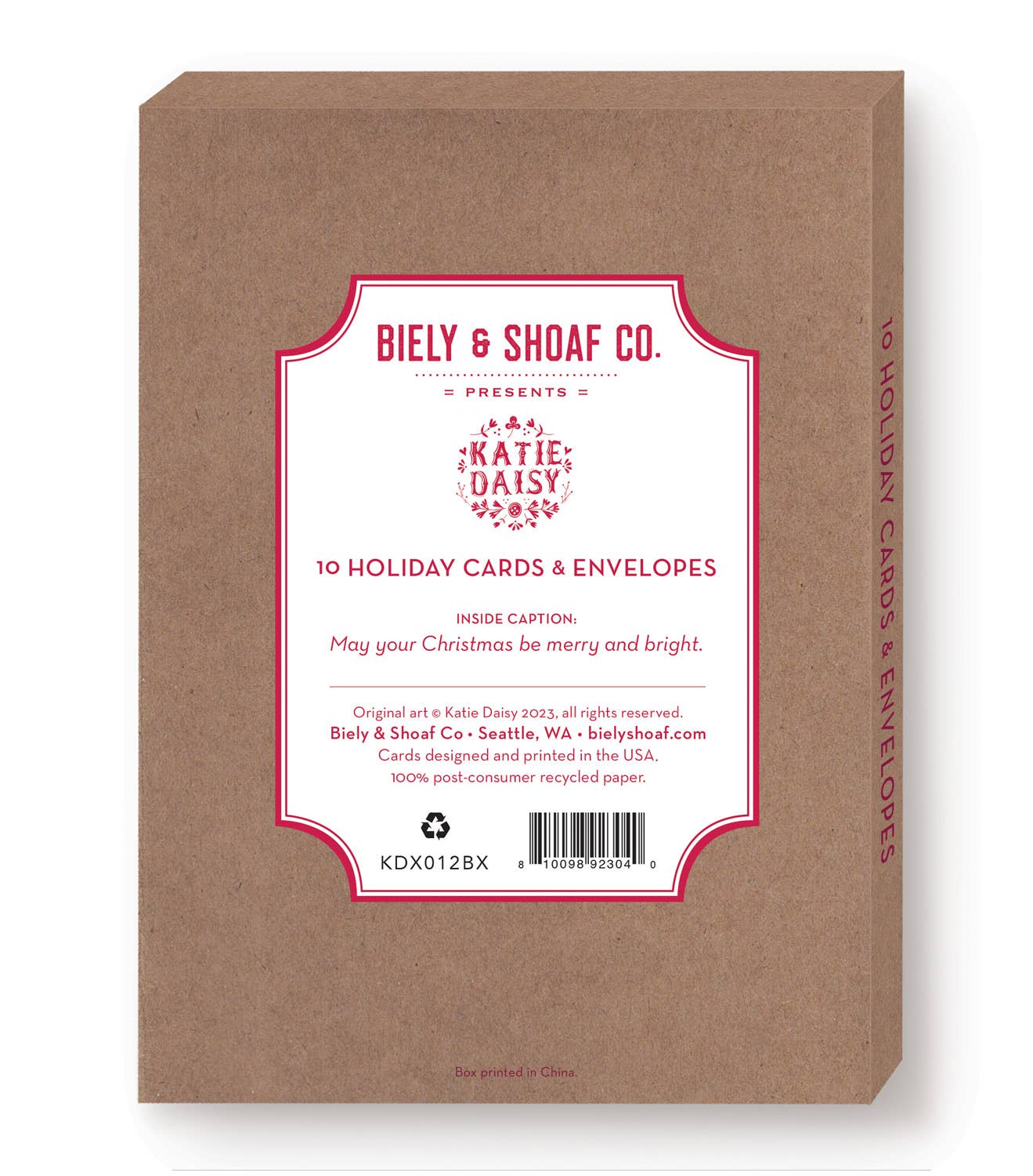 Oh Christmas Tree Boxed Holiday Cards - Set of 10