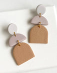 Cadence Earrings: Wheat