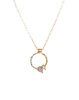 Cirrus Necklace: Lepidolite