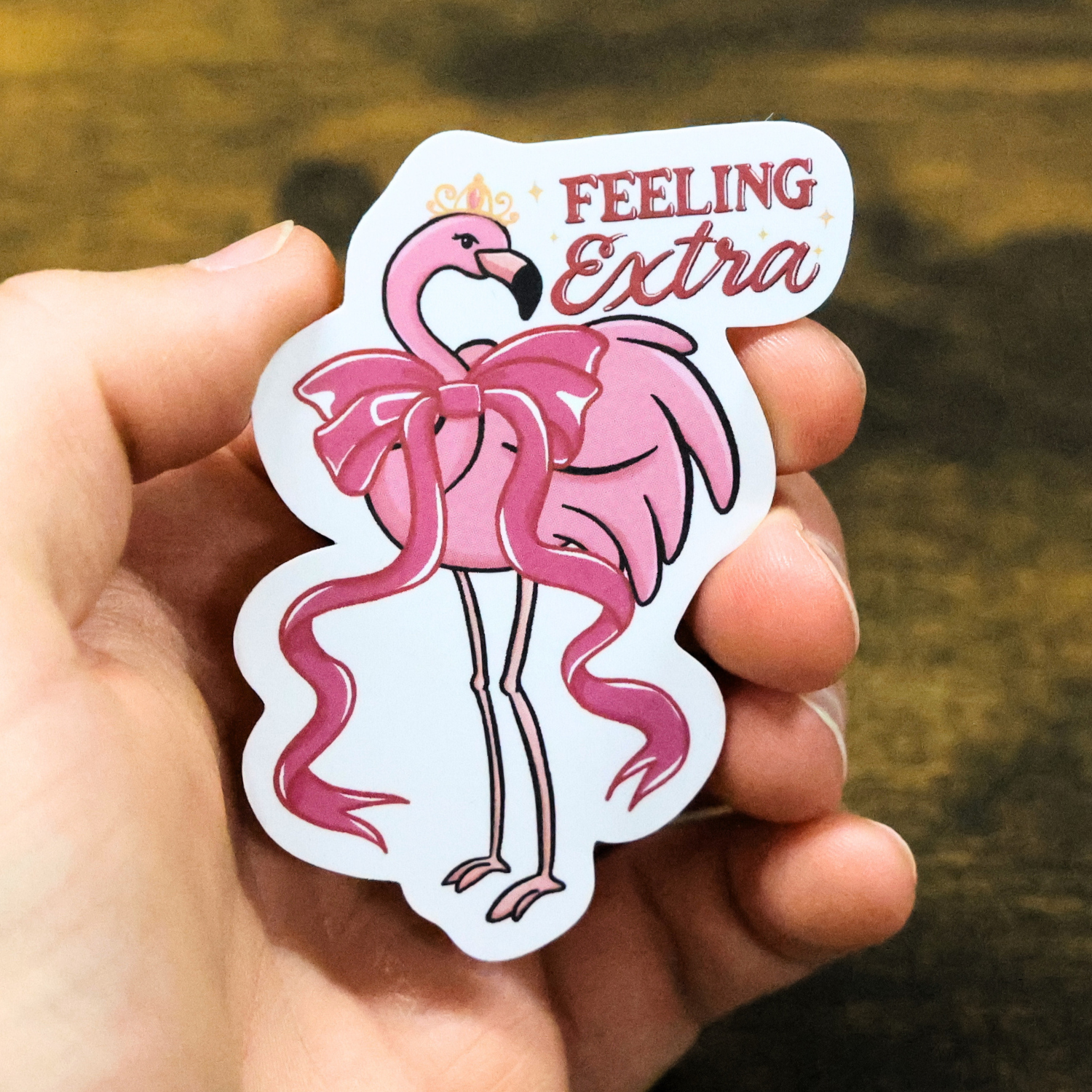 Feeling Extra Sticker