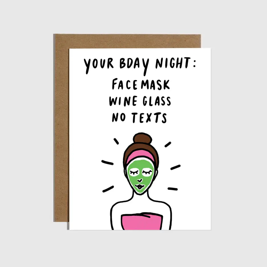 Bday Night - Greeting Card