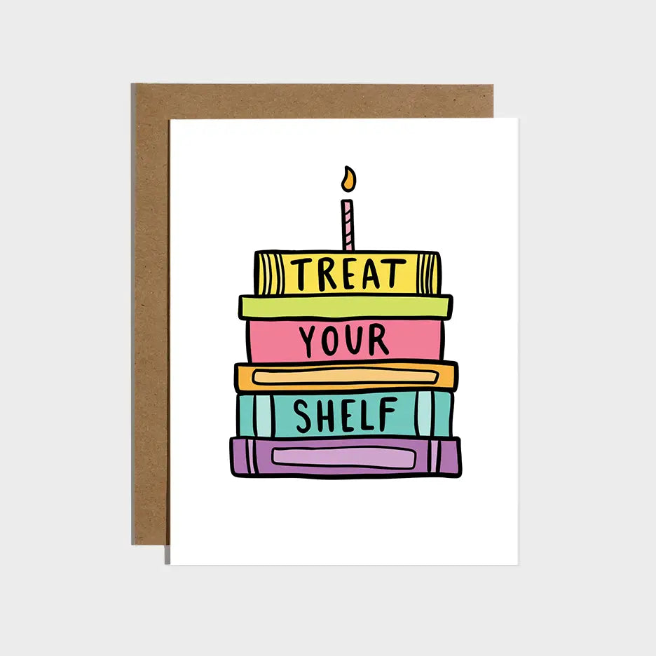 Treat Your Shelf - Greeting Card
