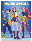 You're Golden K-Pop Birthday Card