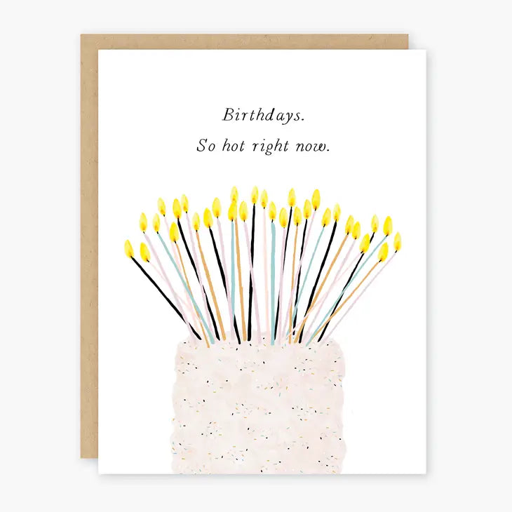 So Hot Right Now - Greeting Card