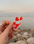 Nautical Lobster Vinyl Sticker
