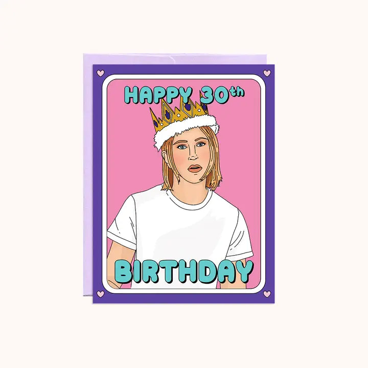 Rachel 30th - Greeting Card