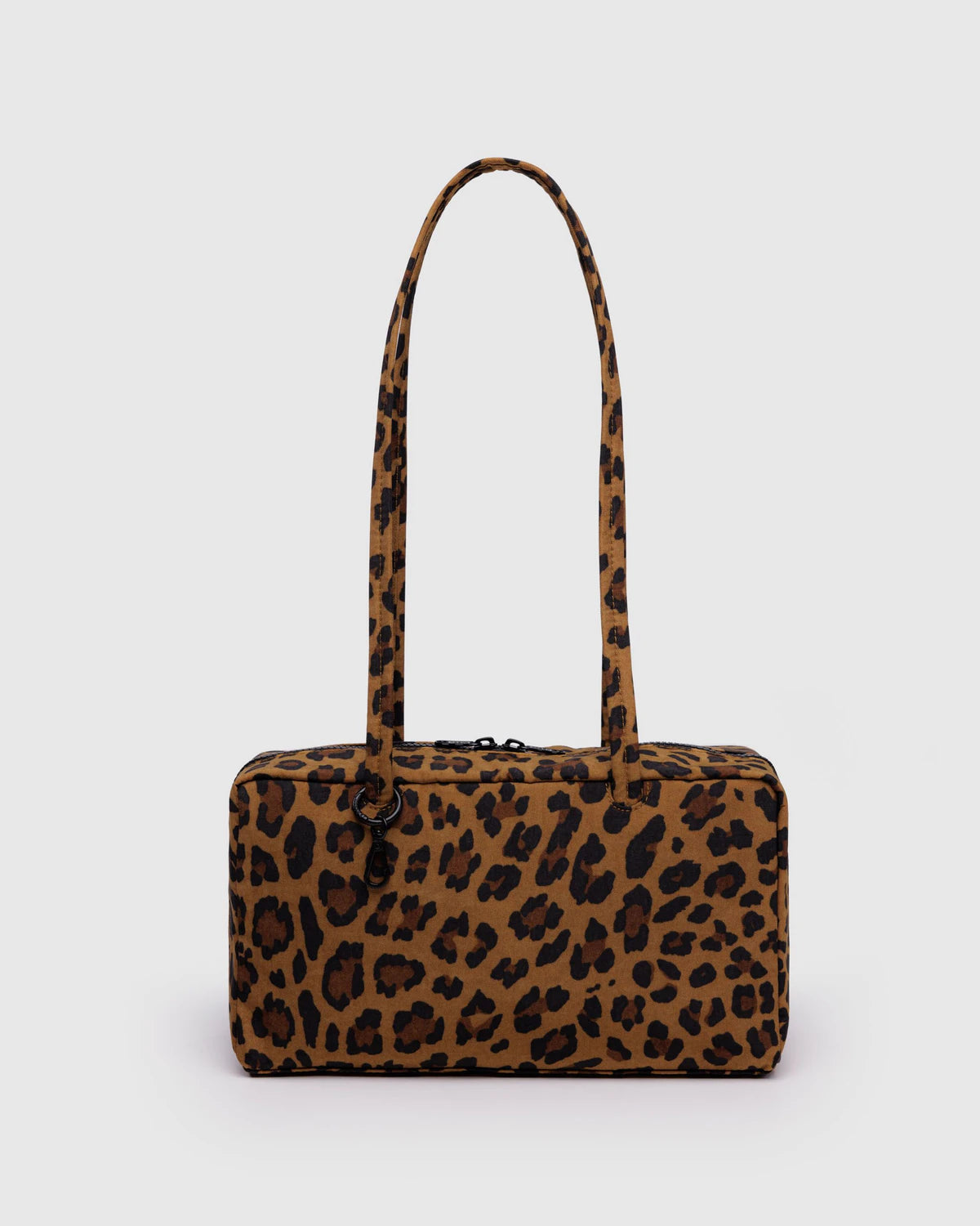 Nylon Bowler Bag: Leopard