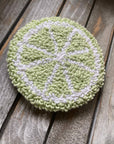 Lime Mug Rug