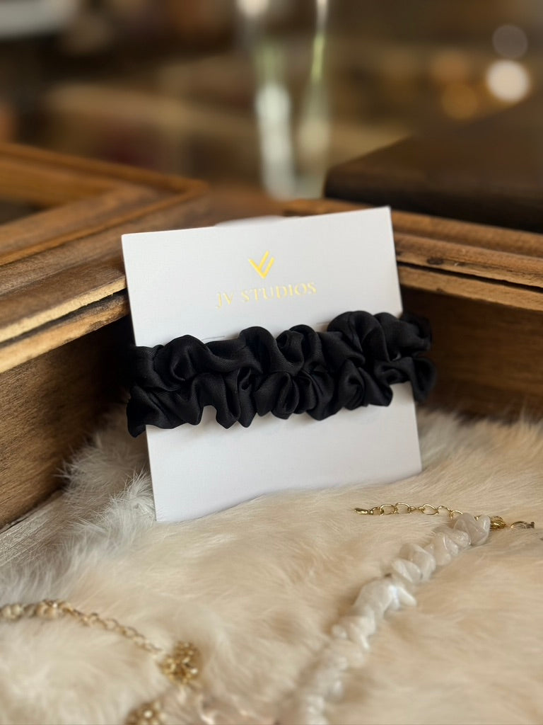 Satin Scrunchie Set of 2