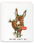 Grassy Ass Thanks - Funny Thank You Card