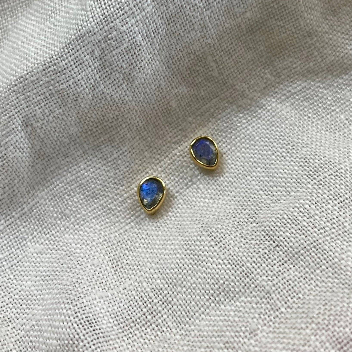Joy Studs | Labradorite