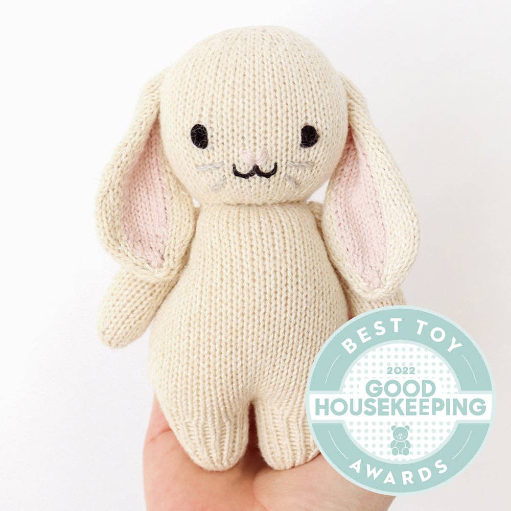Baby Bunny | Hand-Knit Doll