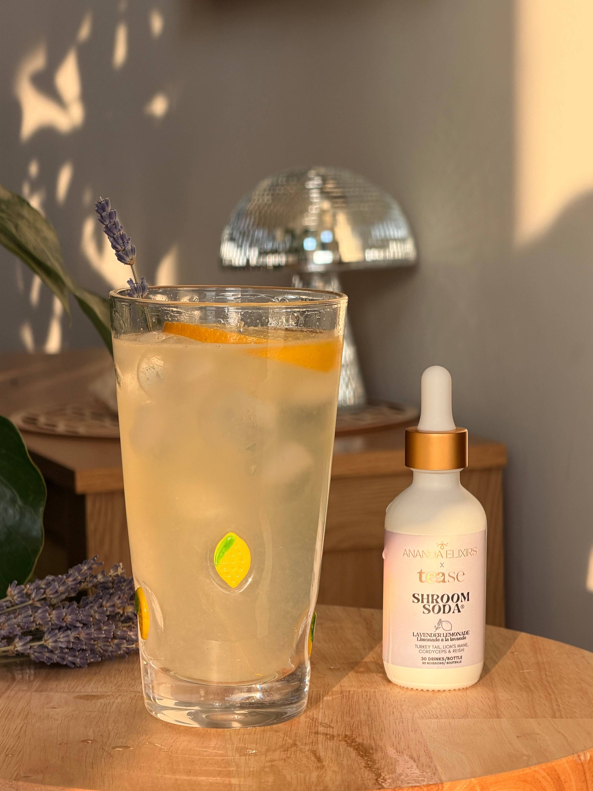 Shroom Soda®: Lavender Lemonade