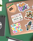 In my feminine rage era sticker