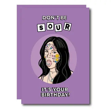 Don&#39;t Be Sour | Greeting Card