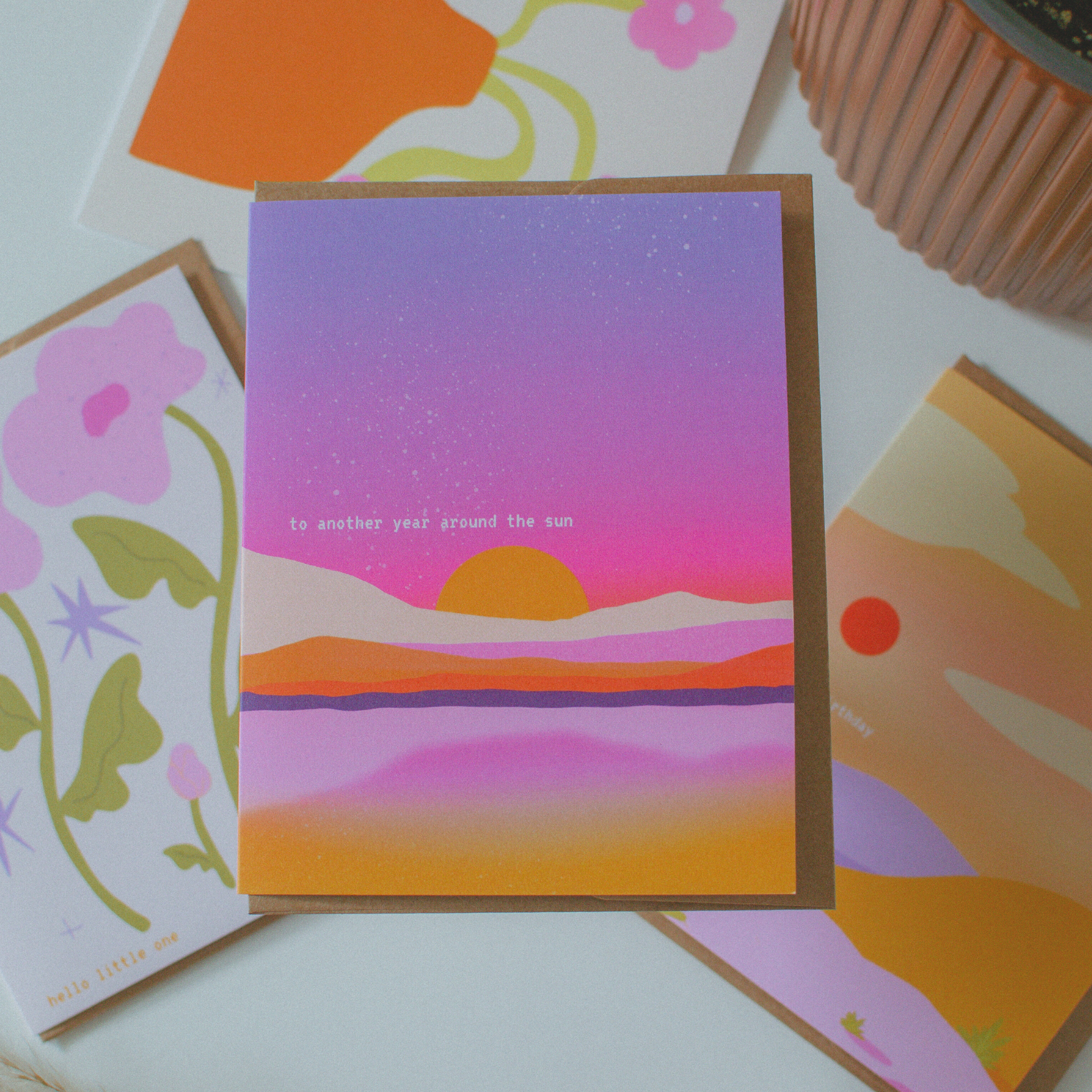 Another Year Around the Sun | Greeting Card