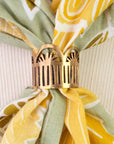 Brass Bandana Slide Ring | Leah