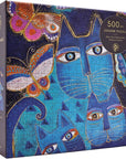 Blue Cats & Butterflies Puzzle