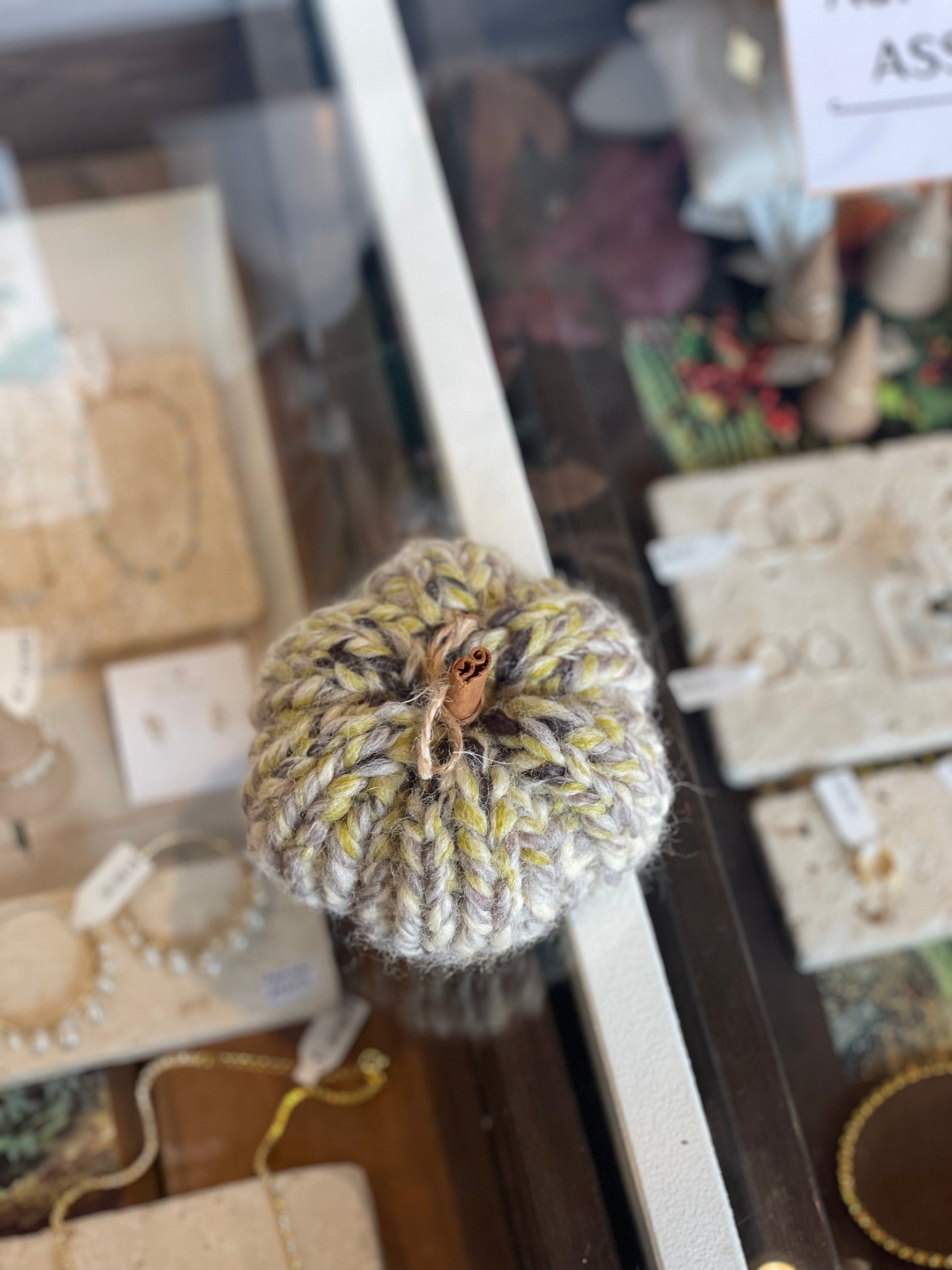 Knitted Pumpkin (Various Sizes)