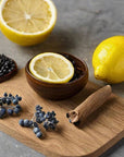Lemon Peel and Rich Oud Scented Candle