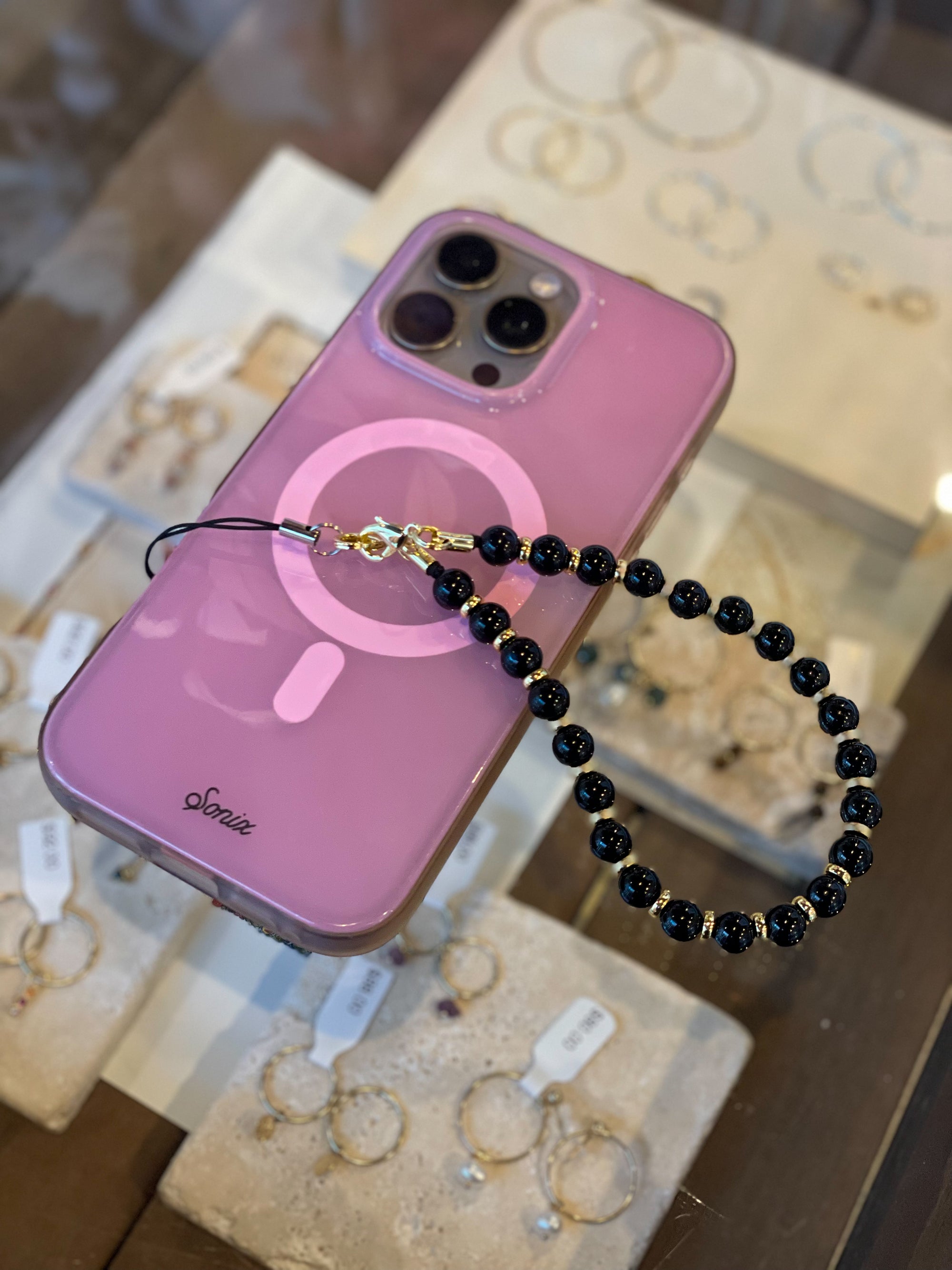 Beaded Phone Accessory