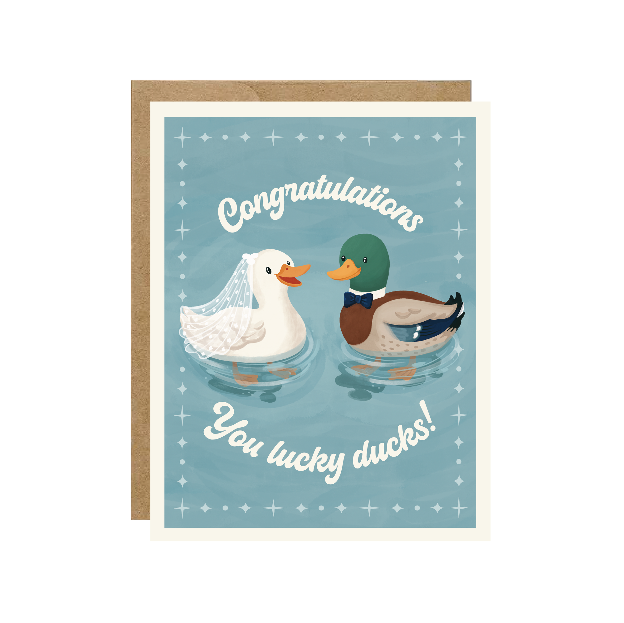 Congrats You Lucky Ducks | Greeting Card