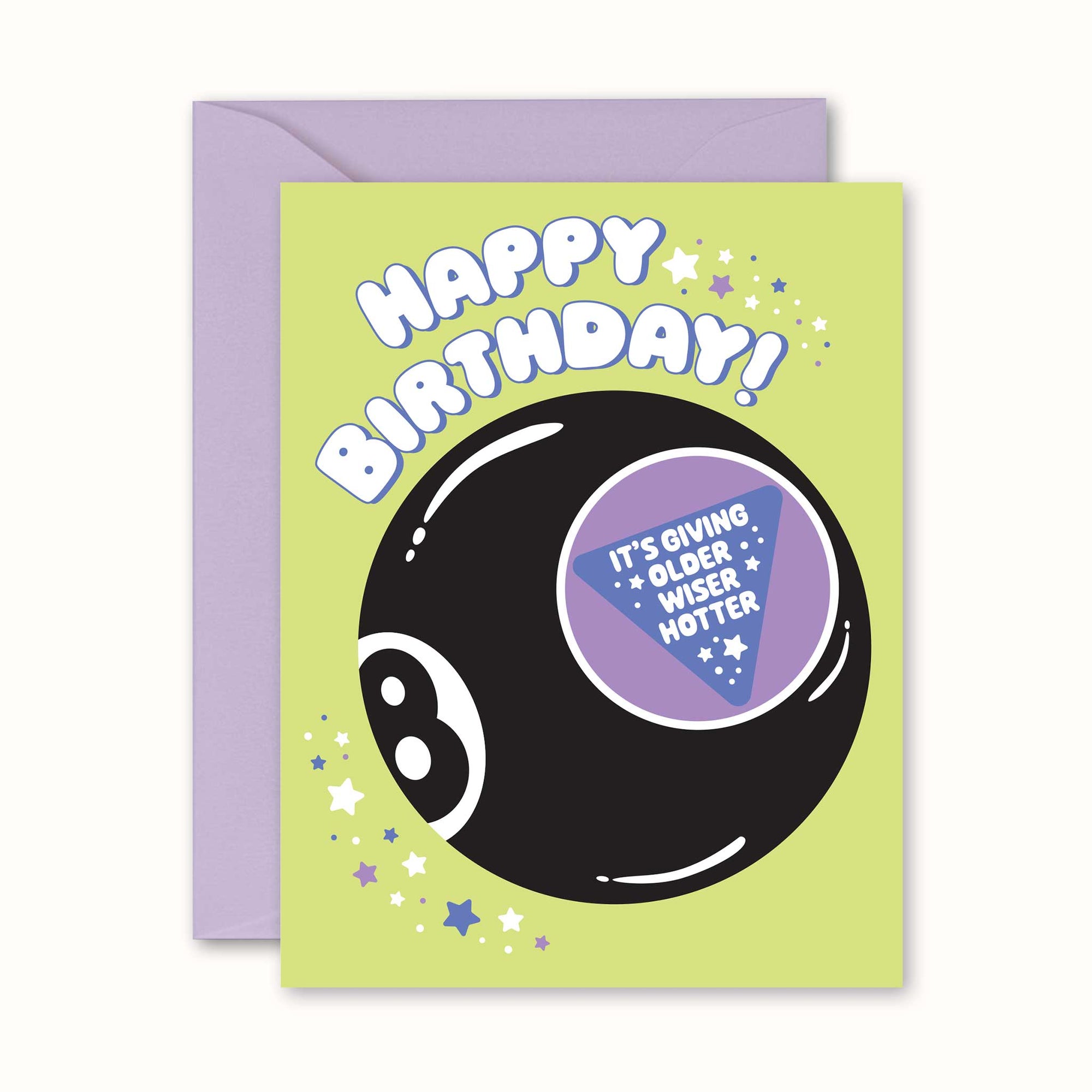 Magic 8 Ball Funny Birthday Card