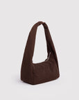 Small Nylon Meringue Bag - Coffee