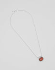 Imogen Necklace in Sunstone and Sterling Silver