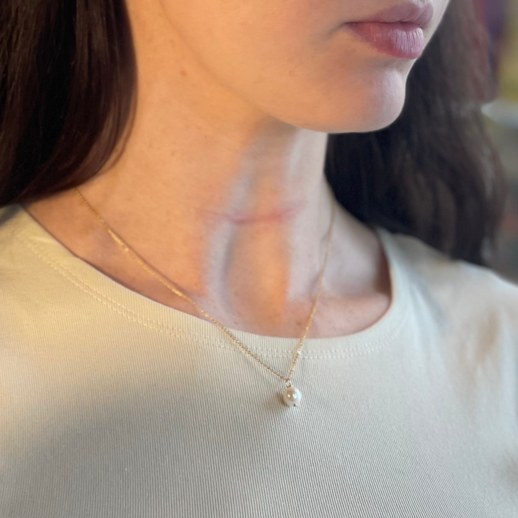 Pearl Drop Necklace