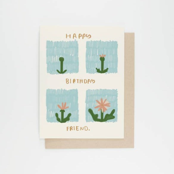 Happy Birthday Friend | Greeting Card