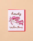 Howdy Cupid Western  | Greeting Card