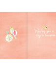 Seashell Treasures Birthday Card