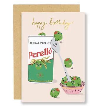 Picante Olive Birthday | Greeting Card