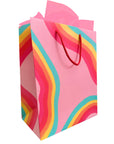 Rainbow Ribbon Gift Bag