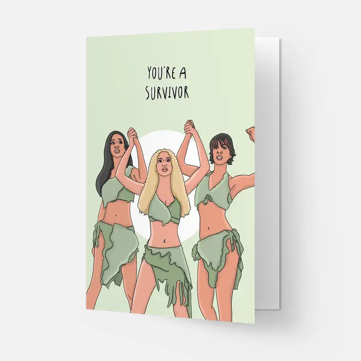 Survivor - Greeting Card