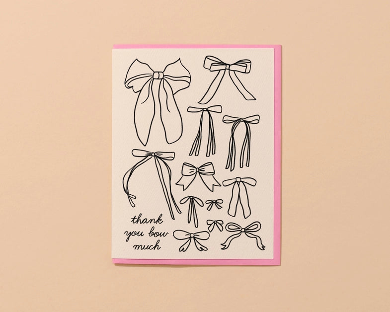 Bow Thank You | Greeting Card