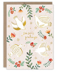 Doves Season's Greetings Boxed Holiday Cards - Set of 10
