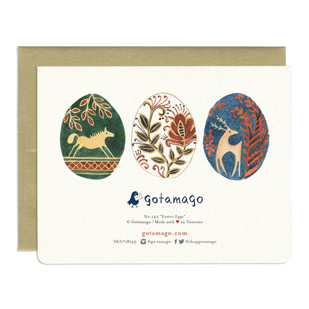 Easter Eggs | Greeting Card