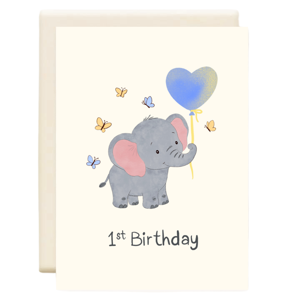 1st Birthday 3 | Baby Greeting Card