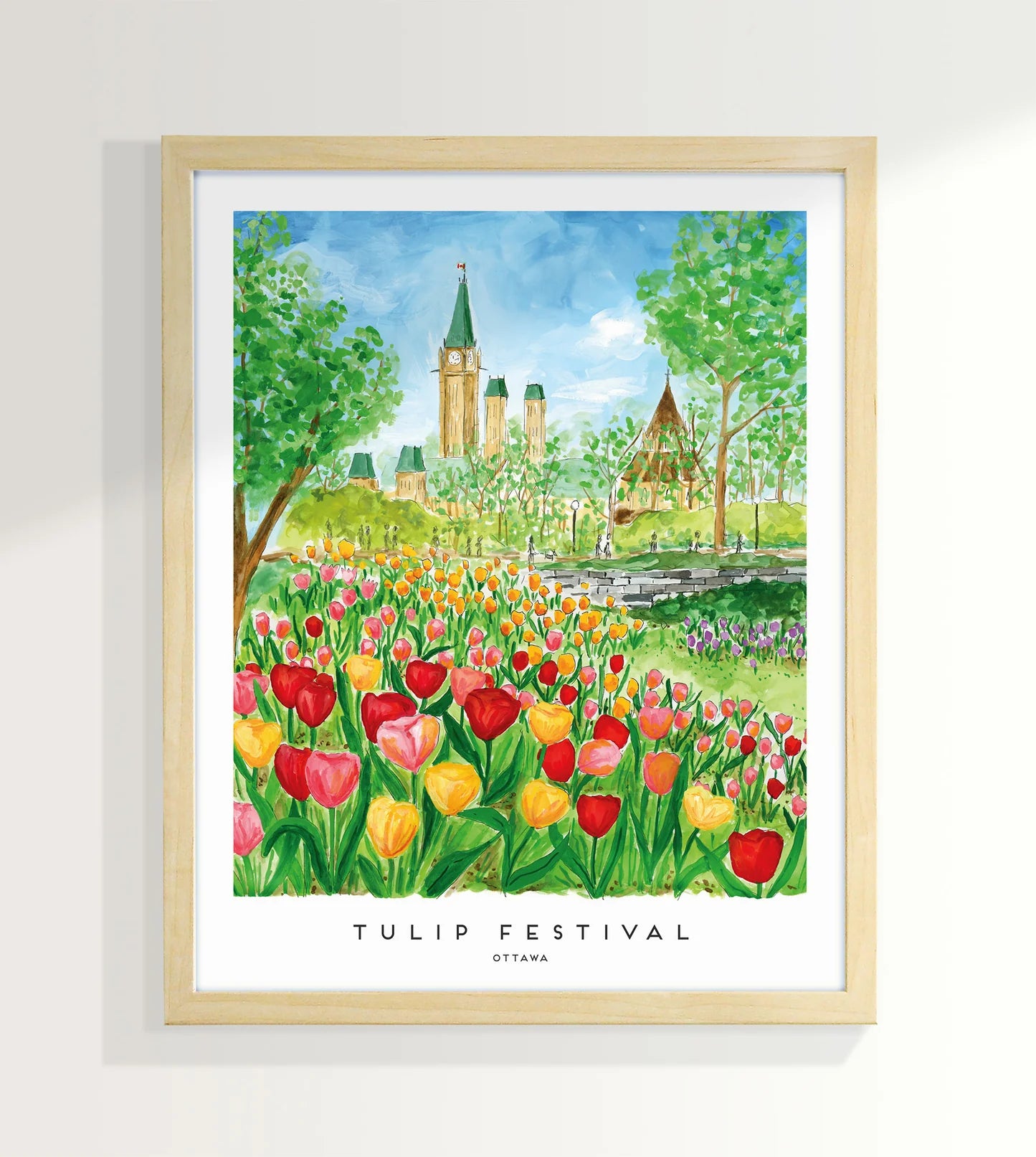 Ottawa Tulip Festival Art Print