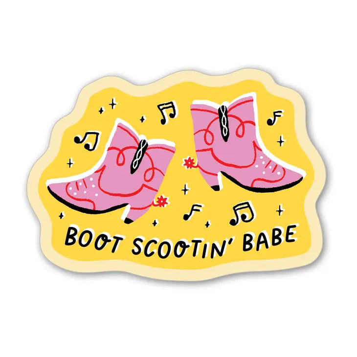 Boot Scootin&#39; Sticker