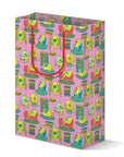 Reading Frogs Gift Bag