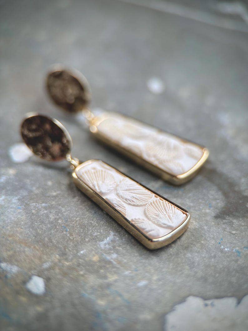 Cherry Blossom Dangle Earrings