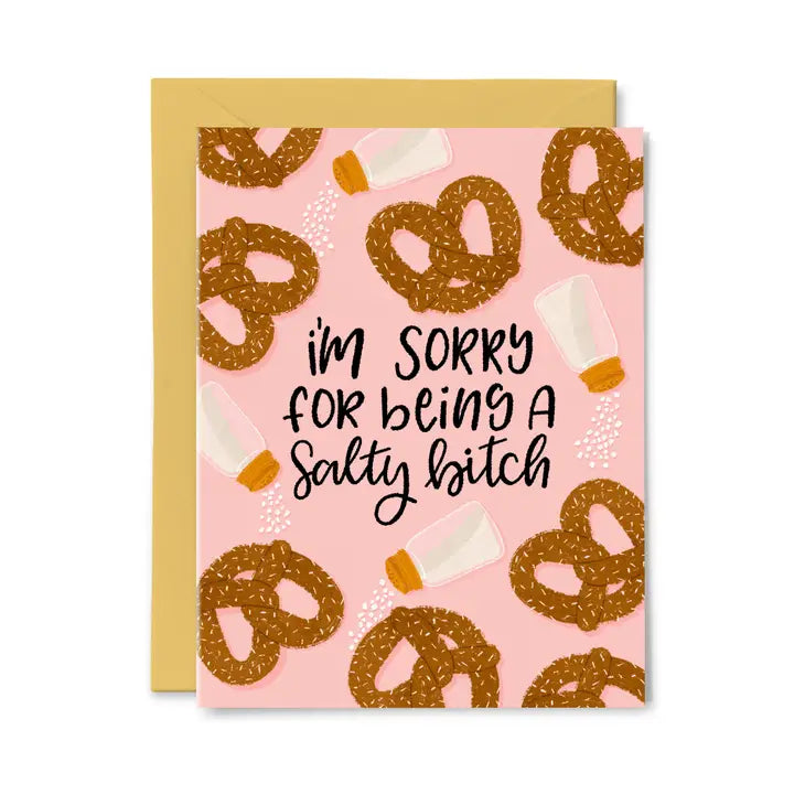 Salty Bitch - Greeting Card