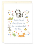 Animals Pet Sympathy Card