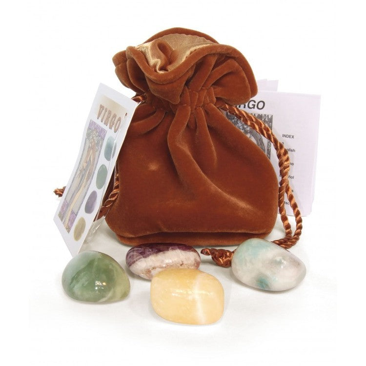 Astrological Crystal Pouch